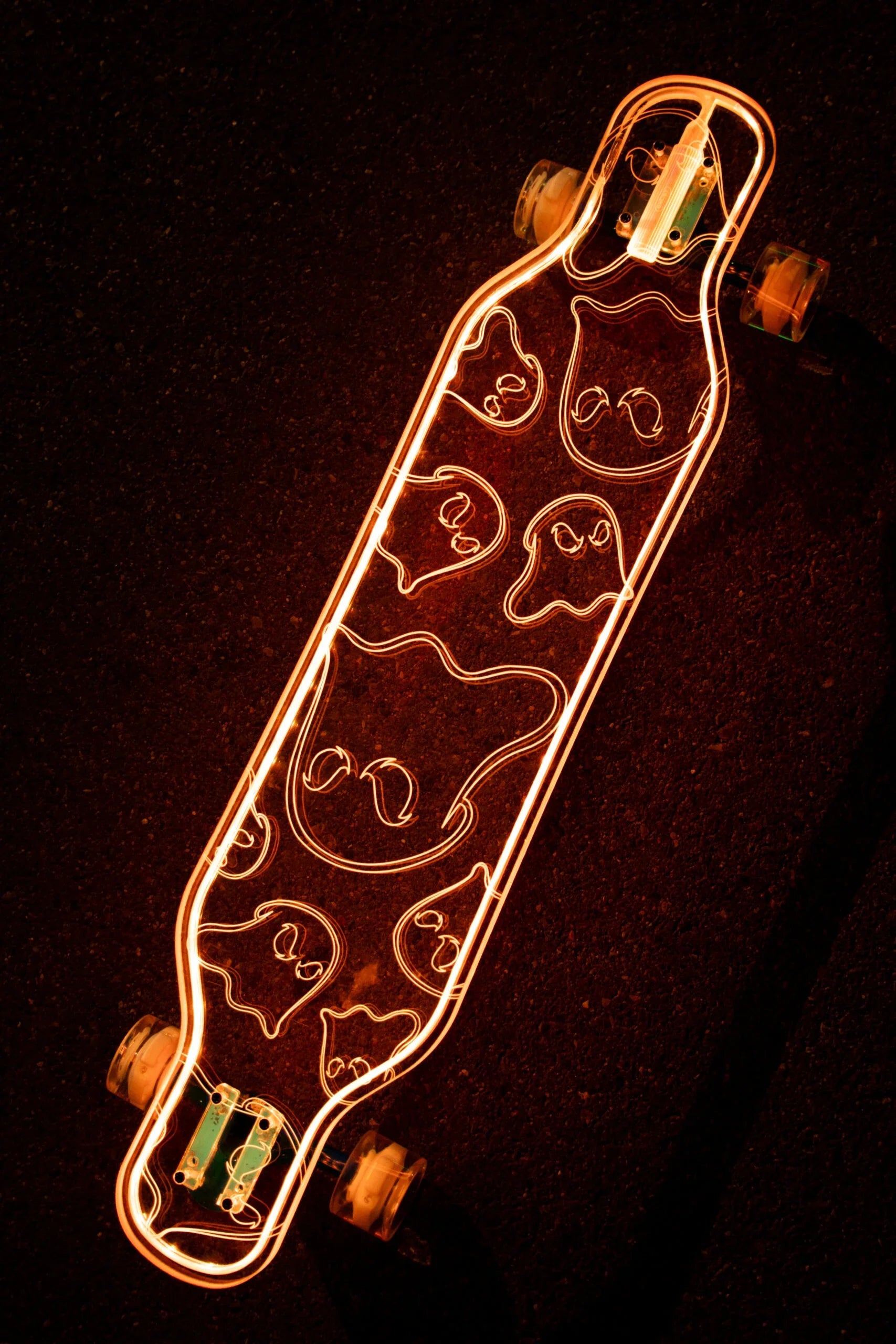 Ghost Boards LED Custom Longboard