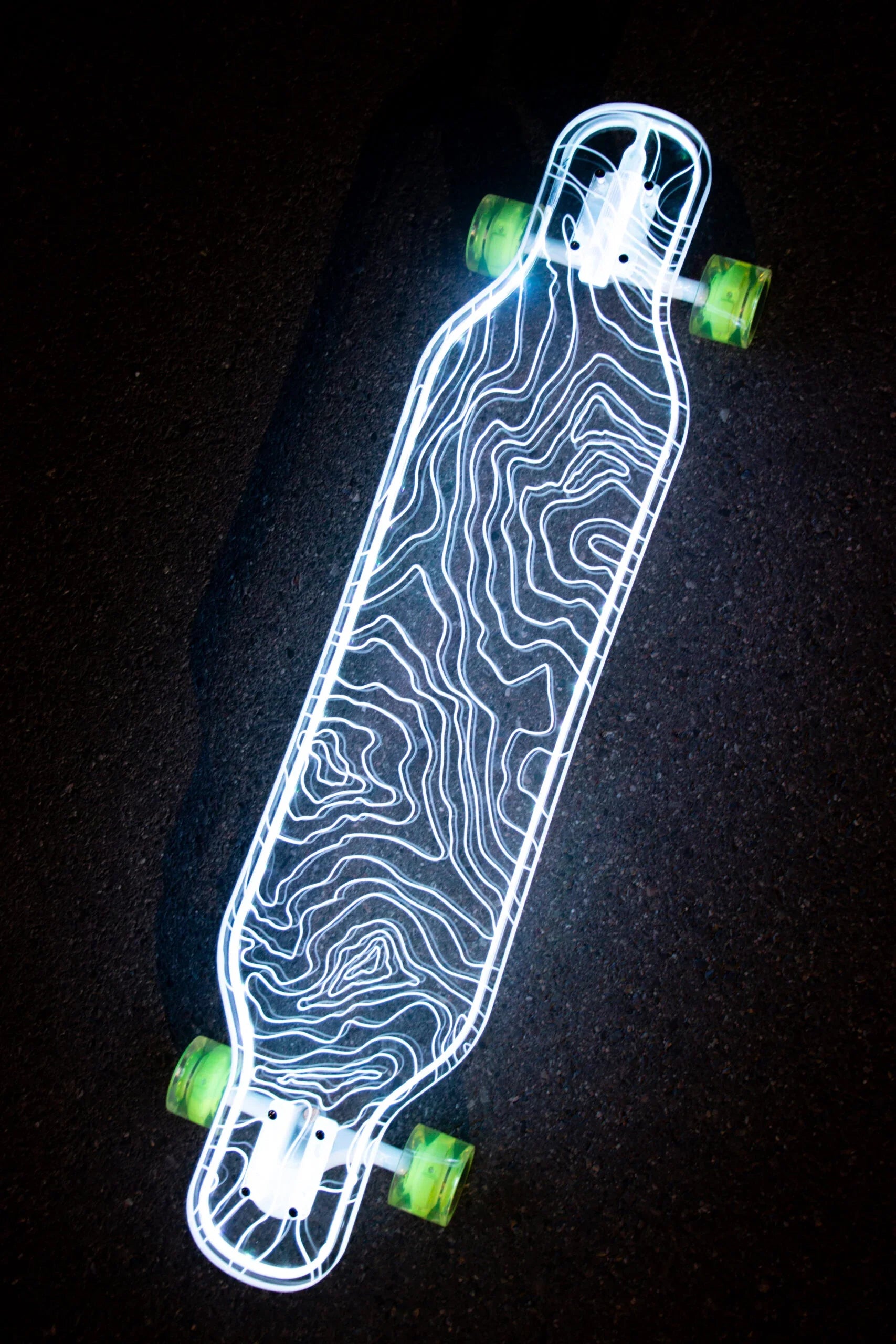 Ghost Boards LED Custom Longboard