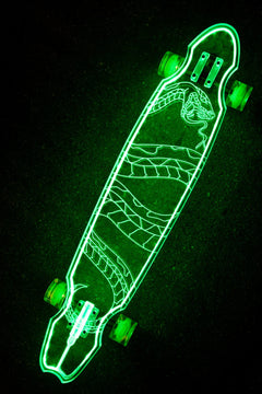 Ghost Boards LED Custom Longboard