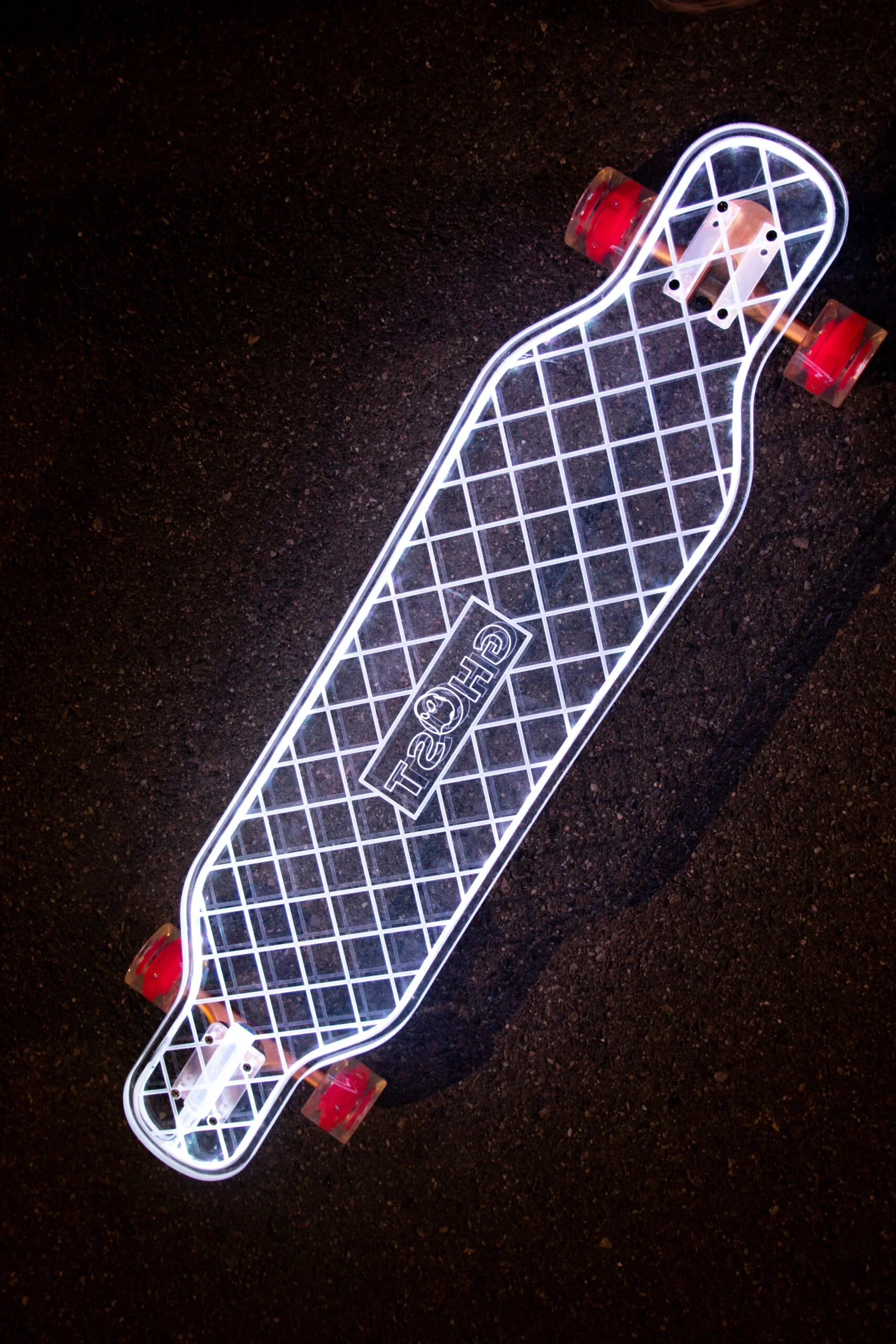 Ghost Boards LED Custom Longboard
