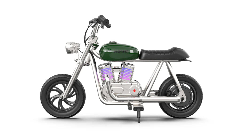 Pioneer 12 PLUS Kids Electric Dirt Bike Motorcycle (With App) - Green