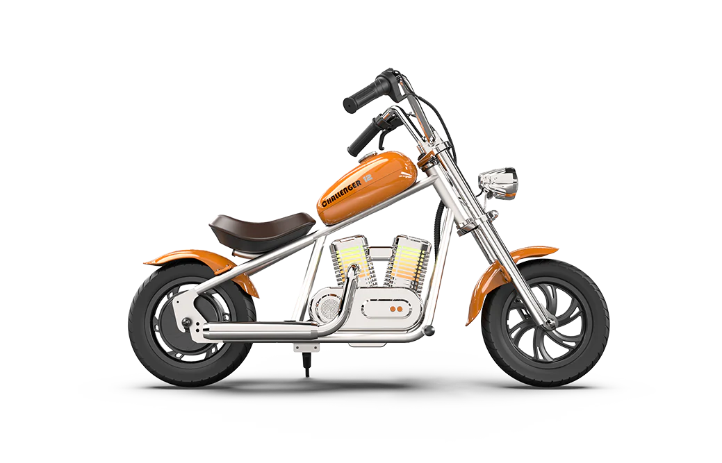 Challenger 12 PLUS Kids Electric Dirt Bike Motorcycle (With App) - Orange
