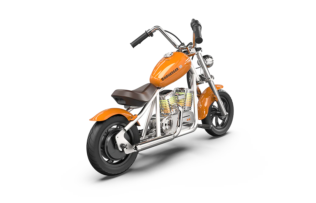 Challenger 12 PLUS Kids Electric Dirt Bike Motorcycle (With App) - Orange