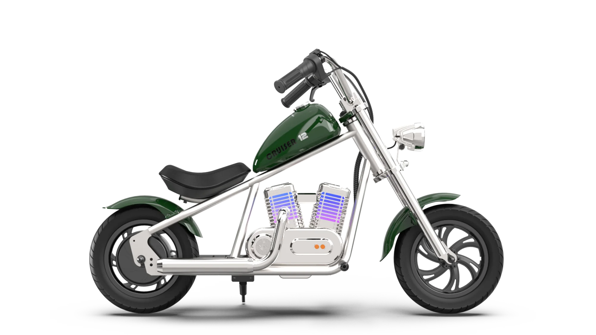 Cruiser 12 PLUS Kids Electric Dirt Bike Motorcycle (With App) - Green