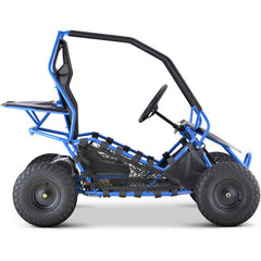 MotoTec Maverick Kids Electric 36v 1000w Go Kart Blue