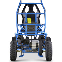 MotoTec Maverick Kids Electric 36v 1000w Go Kart Blue