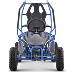 MotoTec Maverick Kids Electric 36v 1000w Go Kart Blue