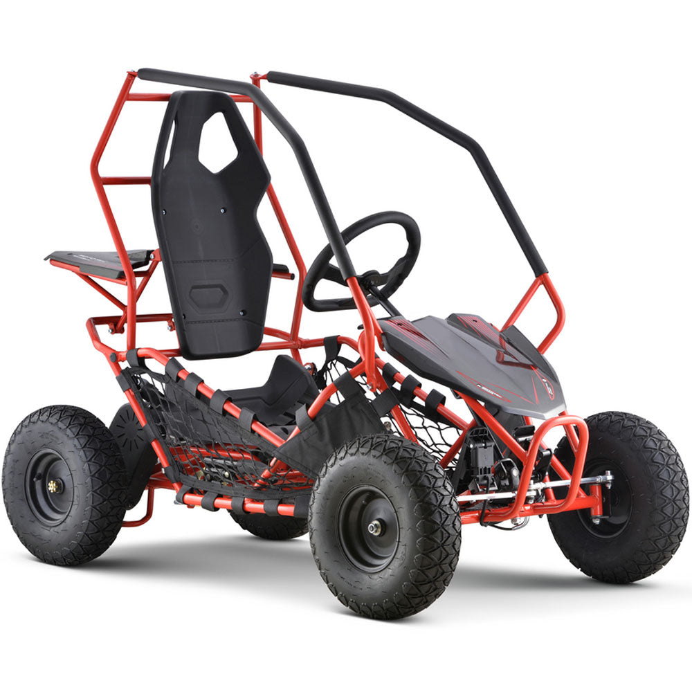 MotoTec Maverick Kids Electric 36v 1000w Go Kart Red