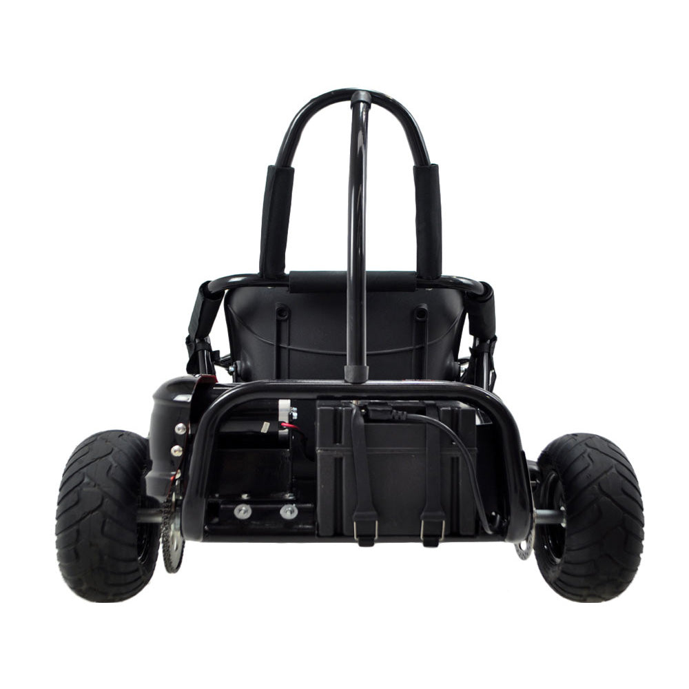 MotoTec Off Road Kids Electric 48v 1000w Go Kart Black
