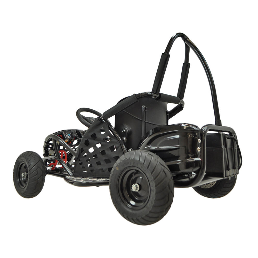 MotoTec Off Road Kids Electric 48v 1000w Go Kart Black
