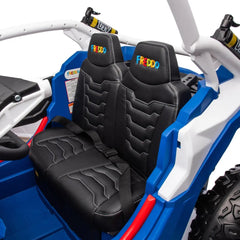 24V Freddo Storm Police UTV 2-Seater for Kids with Lights & Sirens for Action-Packed Adventures