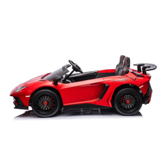 Freddo 24V Lamborghini Aventador 2 Seater Ride On Car for Kids: Advanced Brushless Motor & Differential for High-Octane Fun