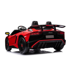 Freddo 24V Lamborghini Aventador 2 Seater Ride On Car for Kids: Advanced Brushless Motor & Differential for High-Octane Fun