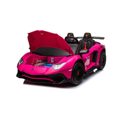 Freddo 24V Lamborghini Aventador 2 Seater Ride On Car for Kids: Advanced Brushless Motor & Differential for High-Octane Fun