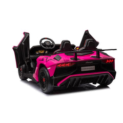 Freddo 24V Lamborghini Aventador 2 Seater Ride On Car for Kids: Advanced Brushless Motor & Differential for High-Octane Fun