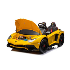 Freddo 24V Lamborghini Aventador 2 Seater Ride On Car for Kids: Advanced Brushless Motor & Differential for High-Octane Fun