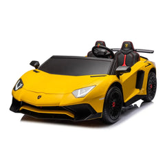 Freddo 24V Lamborghini Aventador 2 Seater Ride On Car for Kids: Advanced Brushless Motor & Differential for High-Octane Fun