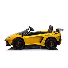 Freddo 24V Lamborghini Aventador 2 Seater Ride On Car for Kids: Advanced Brushless Motor & Differential for High-Octane Fun