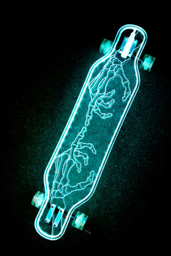 Ghost Boards LED Custom Longboard