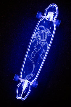 Ghost Boards LED Custom Longboard