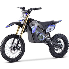 MotoTec 48v Pro Electric Dirt Bike 1600w Lithium Blue