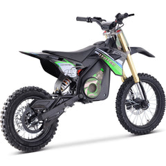 MotoTec 48v Pro Electric Dirt Bike 1600w Lithium Green