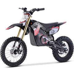 MotoTec 48v Pro Electric Dirt Bike 1600w Lithium Red