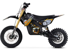 MotoTec 48v Pro Electric Dirt Bike 1600w Lithium Orange