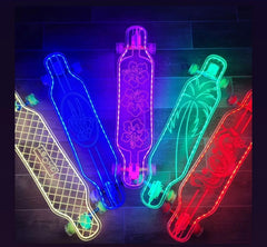Ghost Boards LED Custom Longboard