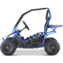MotoTec Maverick Kids Electric 36v 1000w Go Kart Blue