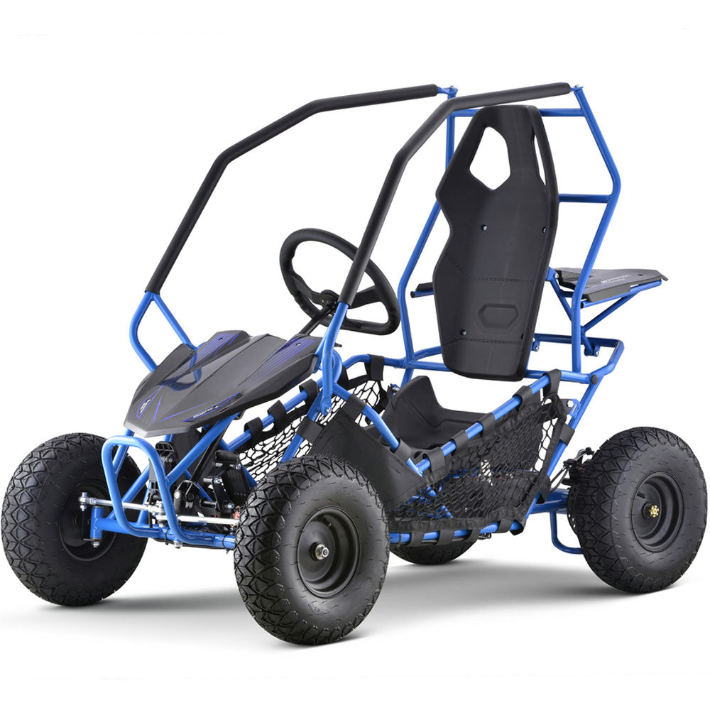 MotoTec Mud Monster XL 60v 2000w Go Kart Eléctrico Doble Suspensión Az -  Electric Ride World