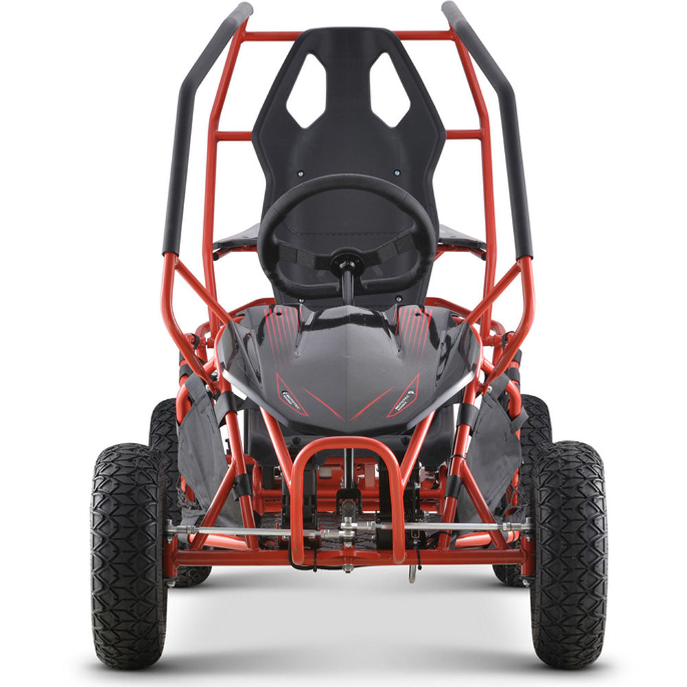 Venom Pedal Go Kart - Black/Red