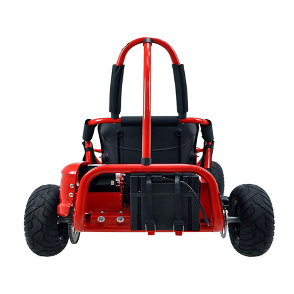 MotoTec Off Road Kids Electric 48v 1000w Go Kart Red